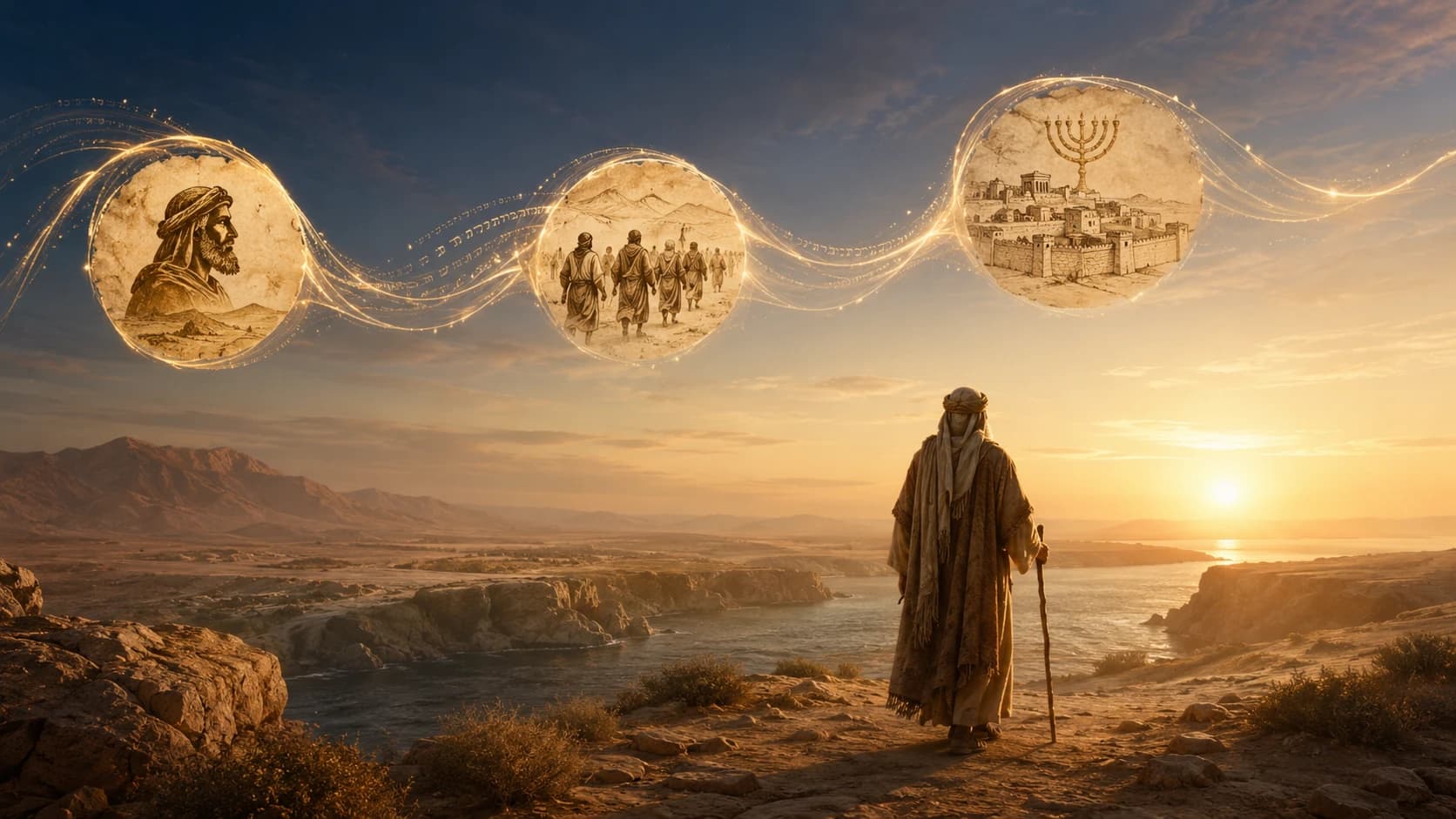 إبراهيم لم يكن يهوديًّا. لم تكن الكلمةُ موجودةً بعد.